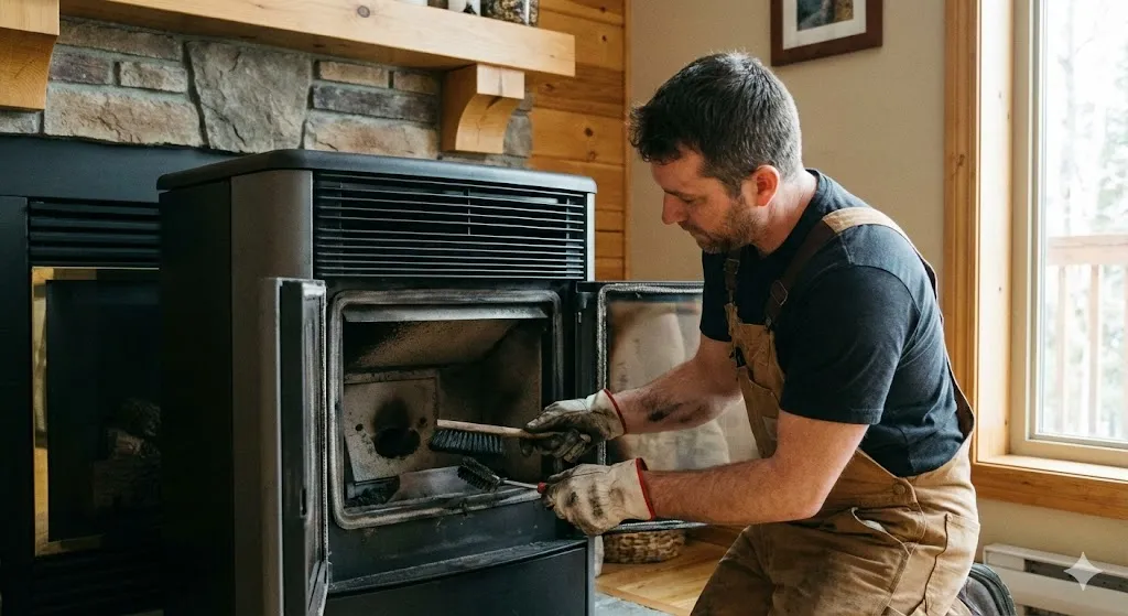Ramonage poêle à granulés - professionnel qualifié